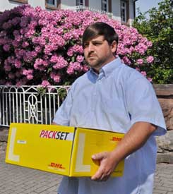 Notebook-post Notebook per Post einsenden