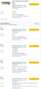 Amazon Akku Fälschungen von Lenovo