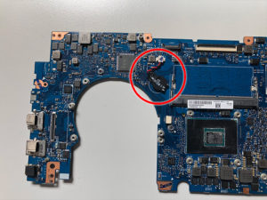 BIOS Batterie im Laptop