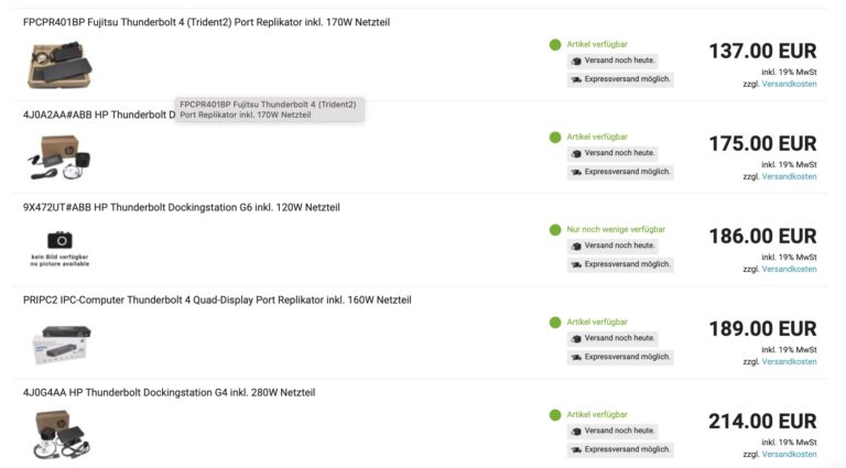 Docking Stations kaufen
