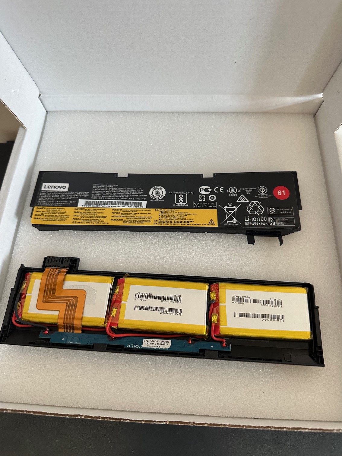 Lenovo Akku Fälschung