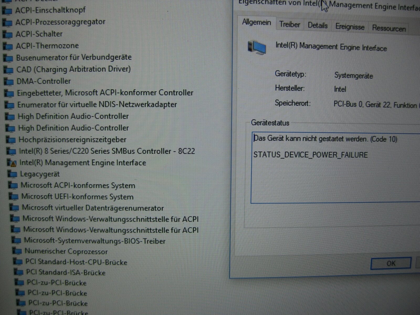 Gerätemanager screenshot