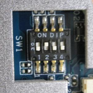 DIP-Schalter bei Sharp Displays