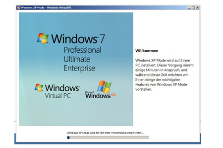 Installation von Virtual PC