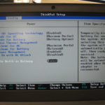 Der interne Akku des Lenovo ThinkPad X260 lässt sich per BIOS Einstellung zeitweilig deaktivieren.