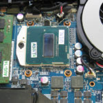 Ein Horror für unseren Kunden. Das Mainboard und die i7-CPU des Schenker XMG waren defekt.