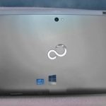 Tablet von unten